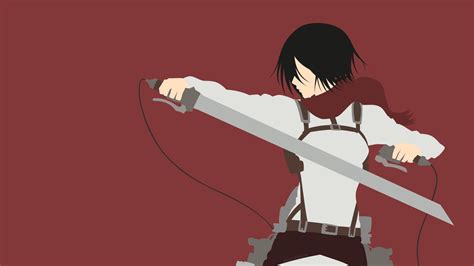 Download Mikasa Ackerman Anime Attack On Titan 4k Ultra HD Wallpaper by ...