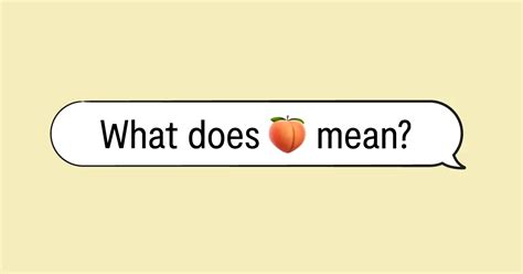 Peach Emoji Meaning | Bark