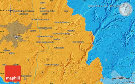 Political Map of Alcalá De Henares