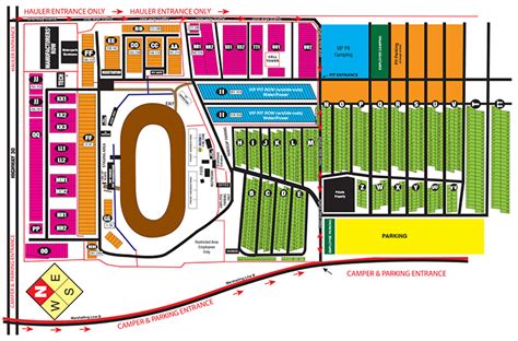 Boone Speedway Map - IMCA - International Motor Contest Association