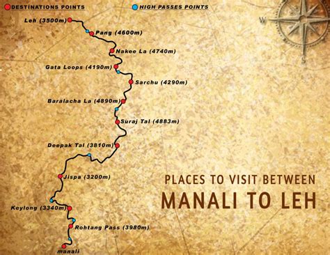 Best Places to visit between Manali to Leh | Leh, Road trip adventure ...