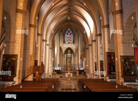 Interior of the Cathedral of Our Lady, Augsburg Cathedral, Augsburg ...