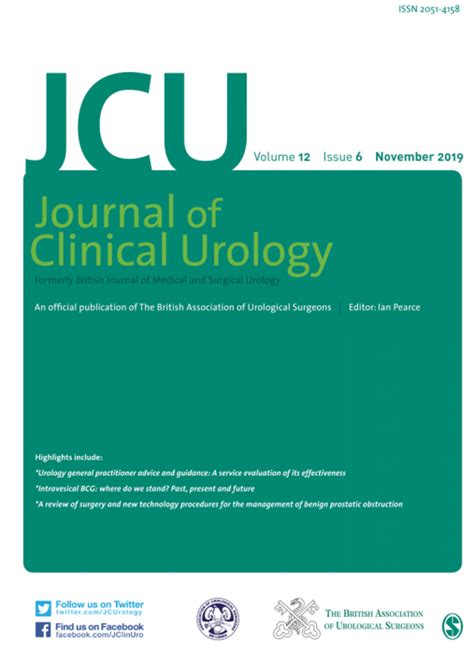 Buy Journal of Clinical Urology Subscription - SAGE Publications