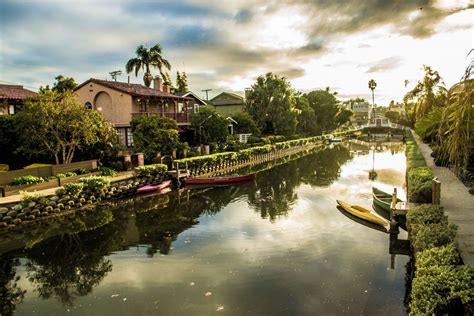 Winter in Venice CA Venice, Canal, Structures, Winter, Winter Time ...