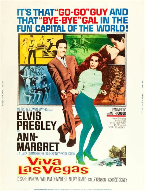 VIVA LAS VEGAS (1964) | Elvis presley, Movie posters, Movie posters vintage