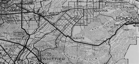 Map Of San Gabriel Valley - Maping Resources