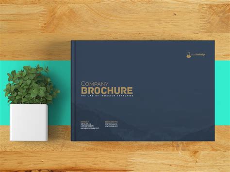 Landscape Corporate Brochure Template – StockInDesign