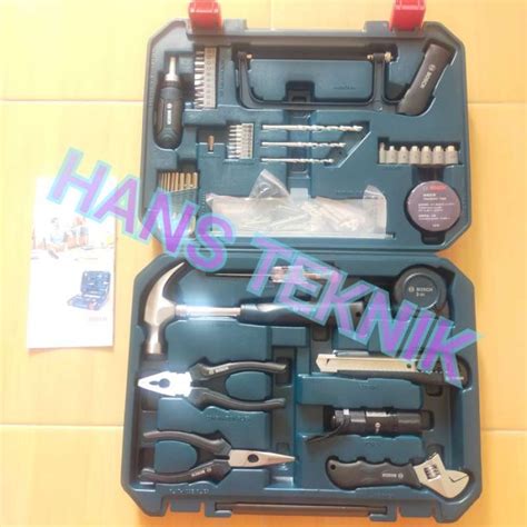 Promo BOSCH Multi Tool Hand Kit All in one 108 Pcs Multi Fungsi Set Function Diskon 23% di ...