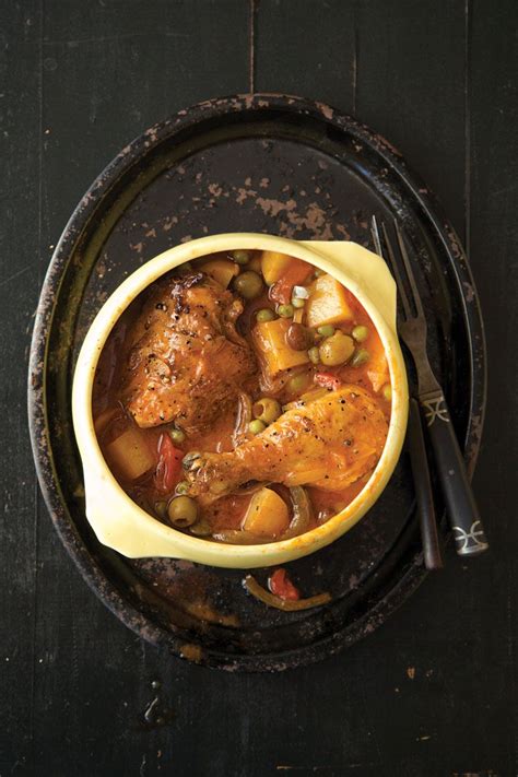 Cuban-Style Chicken Stew (Fricasé de Pollo) | Cuban recipes, Chicken ...