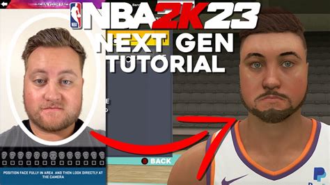 How to Face Scan in NBA 2K23 | NBA 2K23 Next Gen Tutorial - YouTube