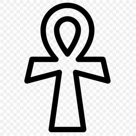 Ankh Ancient Egypt Symbol Clip Art, PNG, 1600x1600px, Ankh, Ancient Egypt, Area, Black And White ...