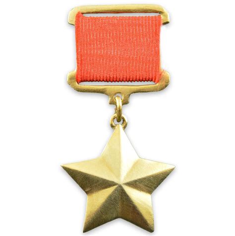 Gold Star of the Hero of the Soviet Union (re rewarding). USSR military ...