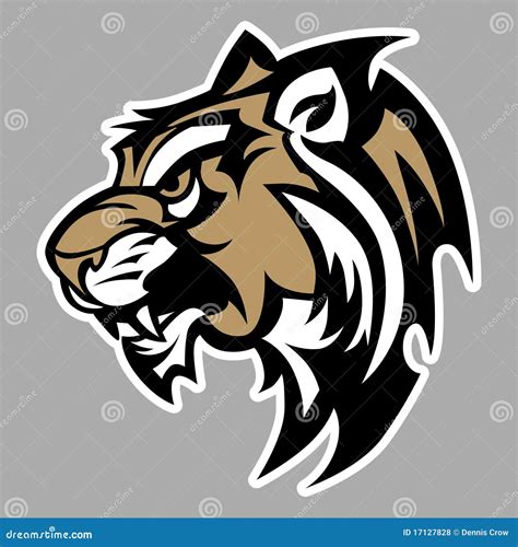 Wildcat Mascot Logo Royalty Free Stock Photos - Image: 17127828