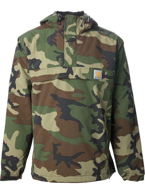 Lyst - Carhartt Nimbus Camouflage Jacket in Green for Men