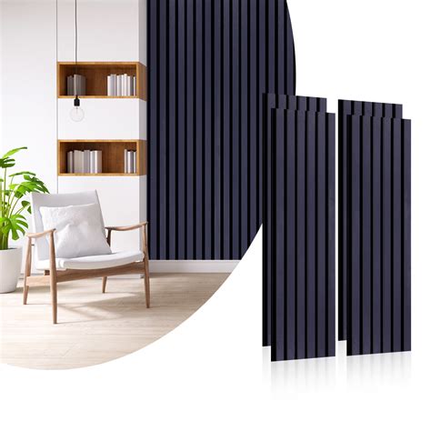 DEFNES 4Pack Soundproof Wood Panels,Solid Wood Wall with Soundproofing ...