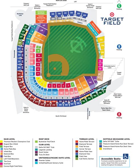 Target Field Seating Map Minnesota Twins, 46% OFF