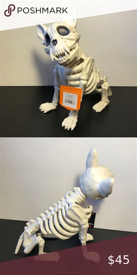 Halloween French Bulldog Skeleton figurine in 2022 | Halloween ...