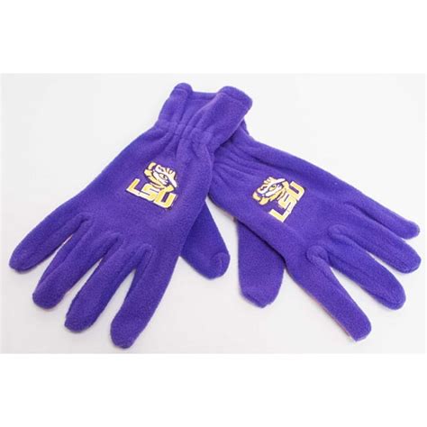 Donegal Bay - LSU Tigers Purple Fleece Gloves - Walmart.com - Walmart.com