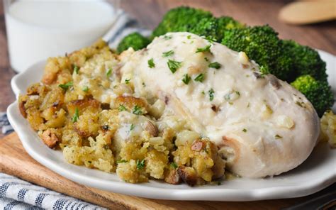 Chicken Stuffing Bake | Eat Wheat