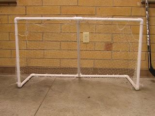 How to Make a Hockey Goal Using PVC Pipe | Schoolyard Puck