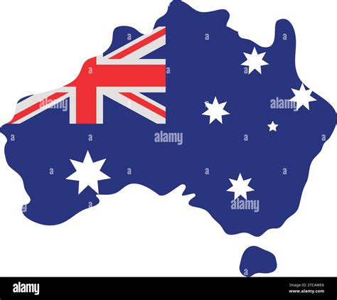 australia map illustration Stock Vector Image & Art - Alamy