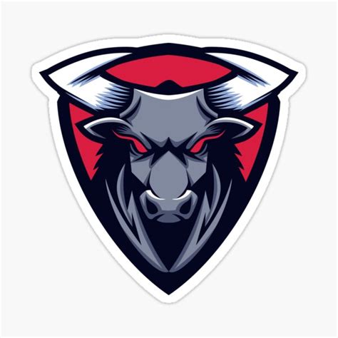 "The Brahma Bull" Sticker for Sale by Vector Scout | Redbubble