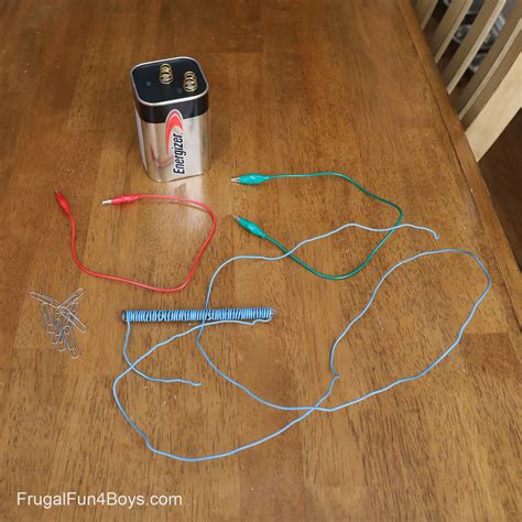 Make an Electromagnet - Frugal Fun For Boys and Girls