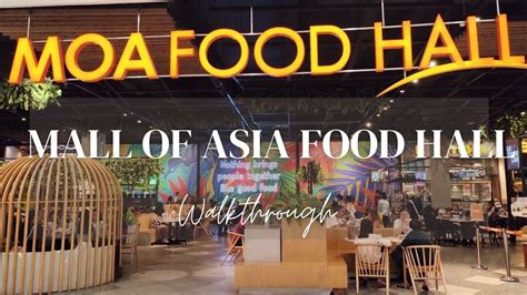 Check This Out: MOA Food Hall | ASMR | Silent Vlog || SM Mall of Asia - YouTube