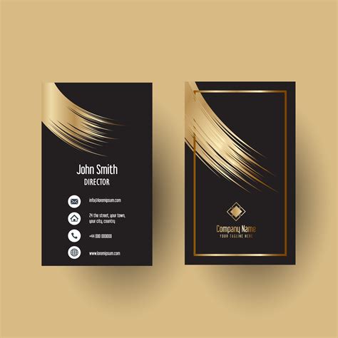 Elegant business card design 527963 Vector Art at Vecteezy