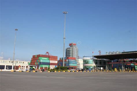 Shekou Container Terminal, SCT Editorial Stock Photo - Image of ...