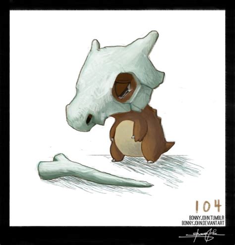 Cubone! Pokemon One a Day! by BonnyJohn on deviantART | Pokemon one ...