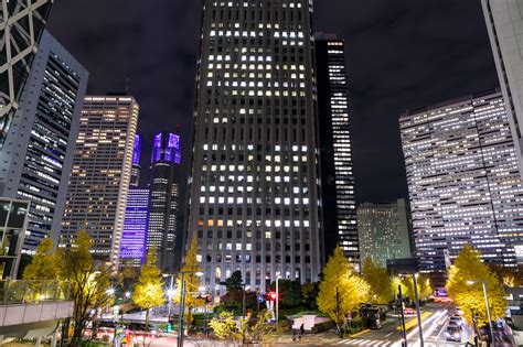 Night view of Nishi Shinjuku skyscrapersÔºñ - Blog