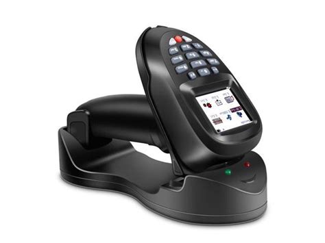 2D Wireless Bluetooth Barcode Reader Scanner with Display Screen,Datamatrix QR Code PDF417 ...