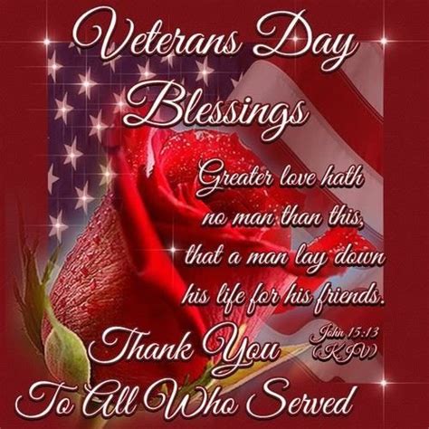 Veterans Day Blessing | Veterans day quotes, Happy veterans day quotes ...