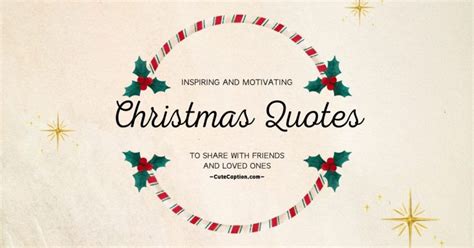 50+ Inspirational Quotes for Christmas (2023) - Cute Caption