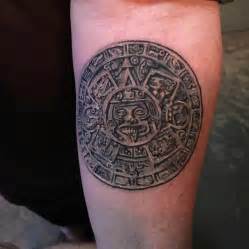 Aztec Sun Calendar by Christa Ritchie at Mule Tattoo in Tustin : r/tattoo