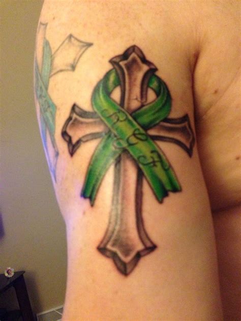 Sticky's Tattoos Liver cancer ribbon Artist Brian Morella | Tattoos ...