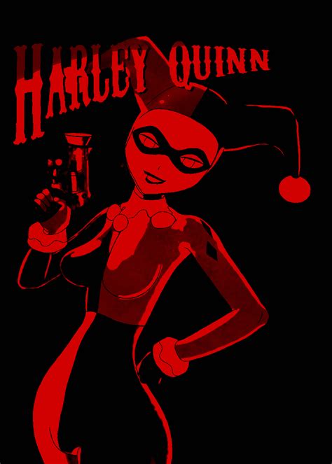 Harley Quinn Poster (variation) by MinyBoy5 on DeviantArt