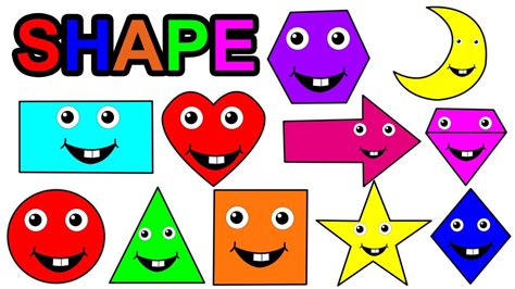 Learn Shapes And Colors For Kids Children Toddlers - YouTube