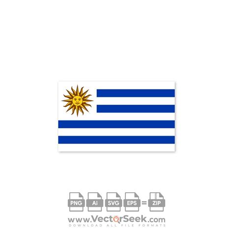 Uruguay Flag Vector - (.Ai .PNG .SVG .EPS Free Download)