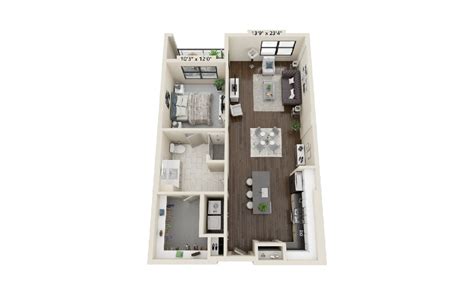 A3 | 1, 2 & 3 Bedroom Apartments for rent in Dallas | The Drake White ...