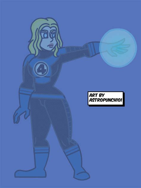 Invisible Woman Fan Art by AstroPunch101 on DeviantArt