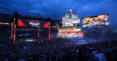 ATOMIC - Watch the reveal of the WWE WrestleMania 37 stage...