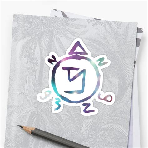 "Angel Banishing Sigil Supernatural" Sticker by spnmaddie | Redbubble