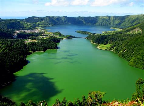 Lagoa das Sete Cidades Azores, Islands, Portugal, Magazine, River ...