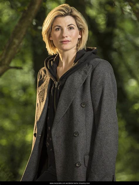 Jodie Whittaker Black Coat - Doctor Who Coat