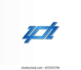 Blue Square Logo Design Vector Template Stock Vector (Royalty Free ...