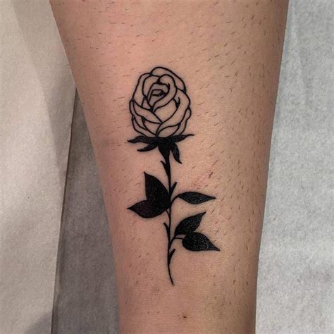 Top 61 Best Black and White Rose Tattoo Ideas - [2021 Inspiration Guide]