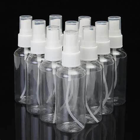 Wholesale 60ml Sanitizer Spray Bottle Empty Hand Wash Bottles 2OZ PET Plastic Mist Spray Pump ...