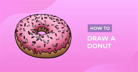 How to Draw a Donut | Design School